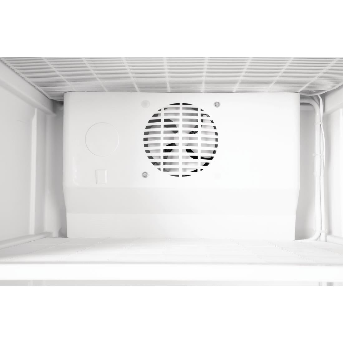 Polar C-Series Glass Door Display Freezer White 365Ltr