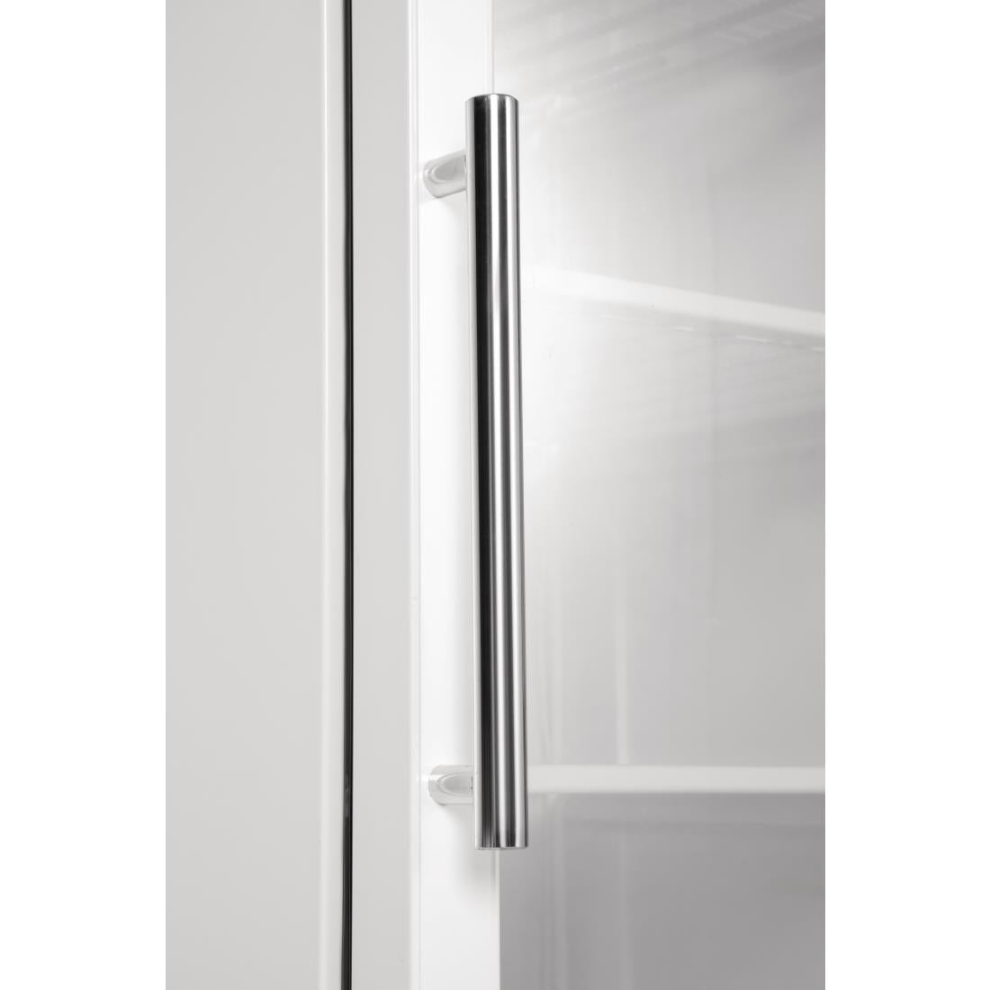 Polar C-Series Glass Door Display Freezer White 365Ltr