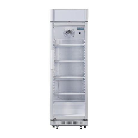 Polar C-Series Upright Display Cooler with Light Box 346Ltr