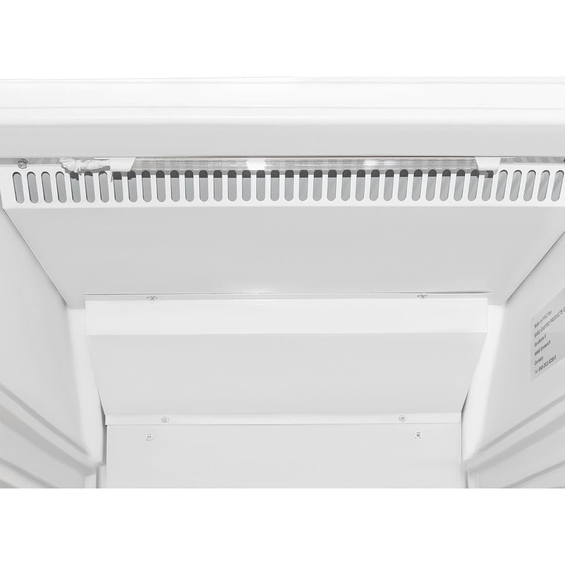 Polar C-Series Upright Display Fridge White 600Ltr CD088-A