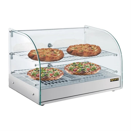Apuro Countertop Heated Food Display 554mm Width
