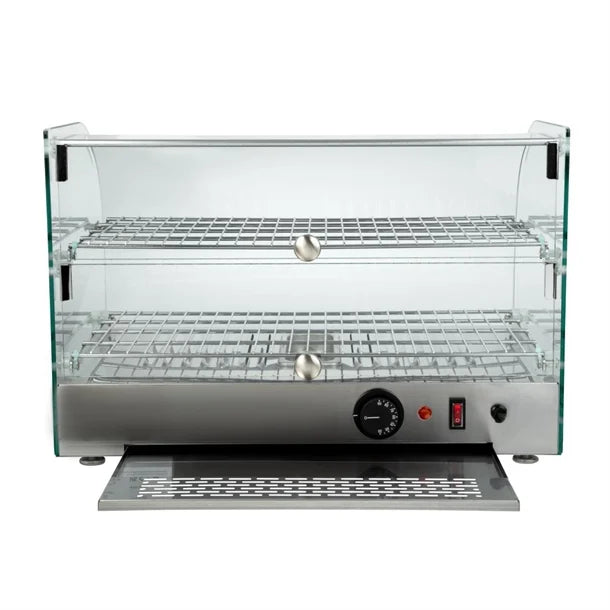 Apuro Countertop Heated Food Display 554mm Width
