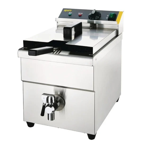Apuro Single Tank Induction Fryer - 8Ltr - 3kW