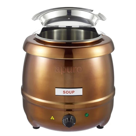 Apuro Soup Kettle Copper Finish