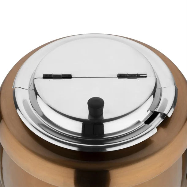 Apuro Soup Kettle Copper Finish