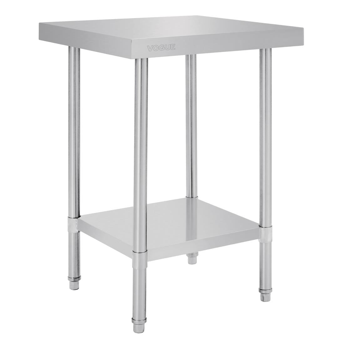 Vogue Premium 304 Stainless Steel Table - 600x600x900mm CR164