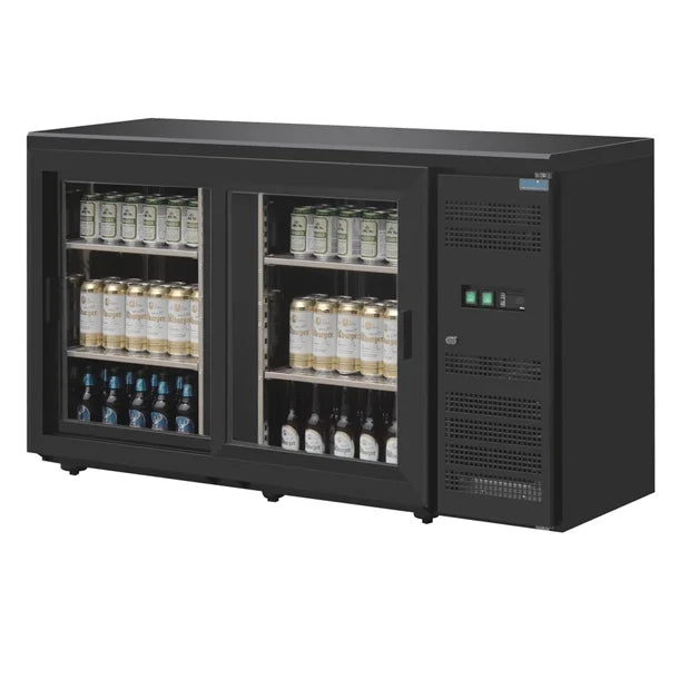 Polar U-Series Back Bar Counter - 2 Door CS102-A
