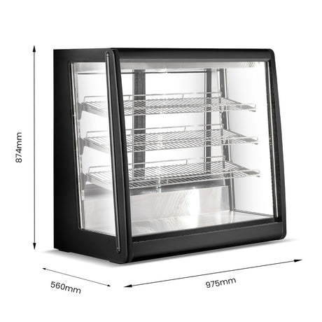 Bonvue Chilled Angled Counter-Top Food Display - CTA-246