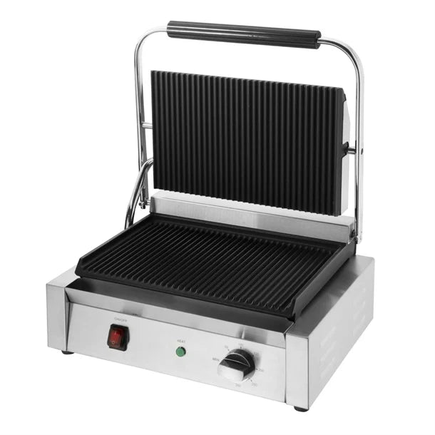 Apuro Bistro Contact Grill - Large (Ribbed/Ribbed)