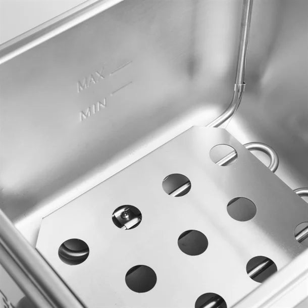 Apuro Single Electric Fryer with Timer 5Ltr