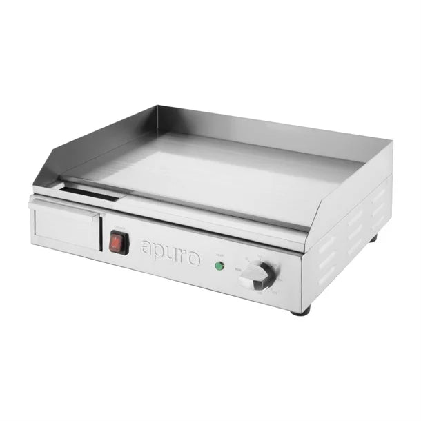 Apuro Small Countertop Griddle Steel Plate