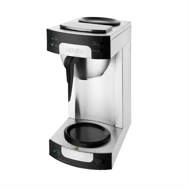 Apuro Filter Coffee Maker with Glass Jug