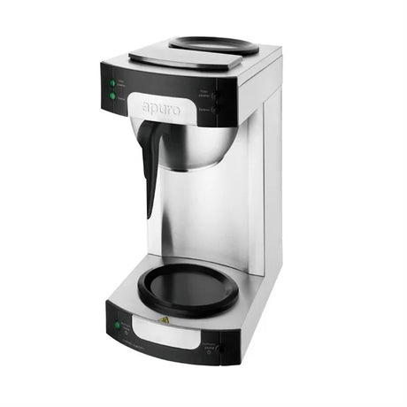 Apuro Filter Coffee Maker with Glass Jug