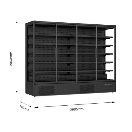 Thermaster Supermarket Panorama 4 Door Chiller Display - DC-250B