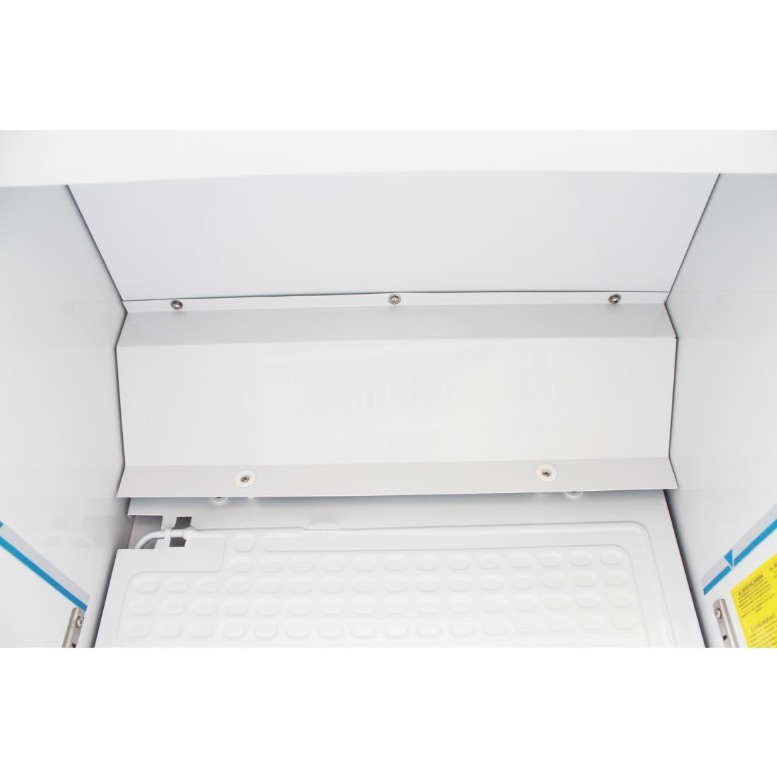 Polar G-Series Upright Display Fridge White - 350Ltr