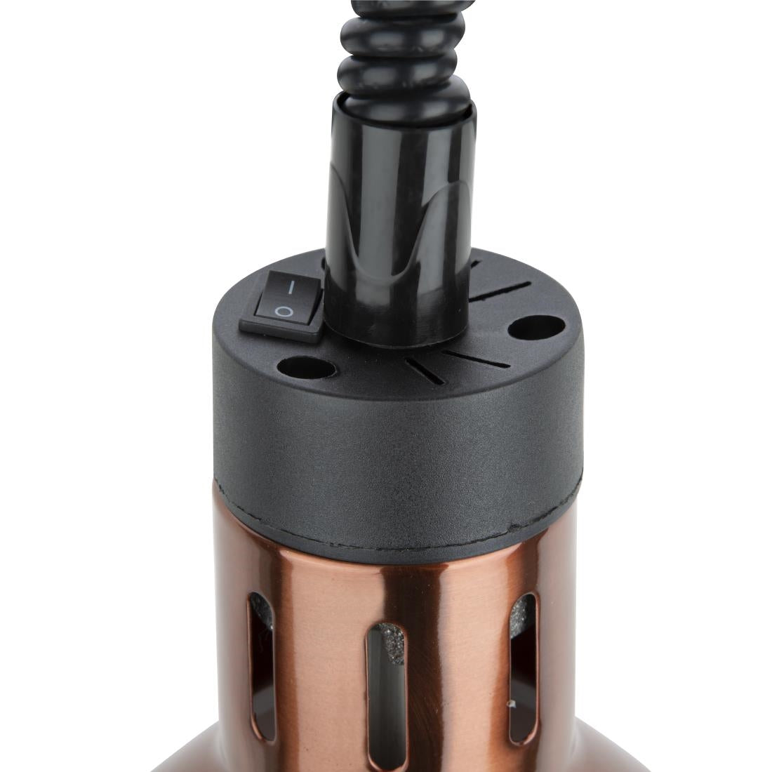 Retractable Heat Shades - Copper Finish DR757-A