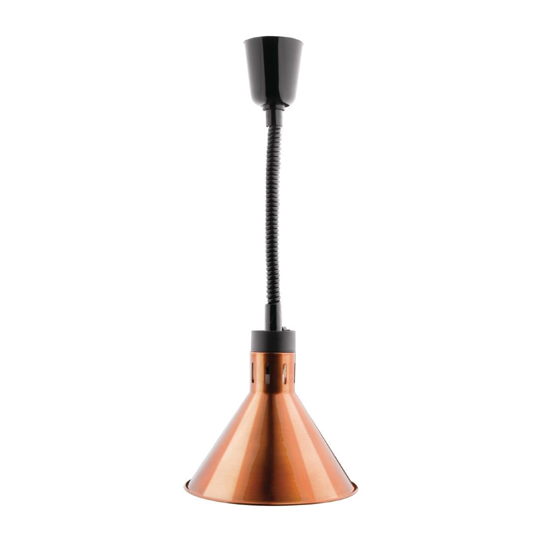 Apuro Retractable Conical Heat Shades - Copper Finish DY463-A