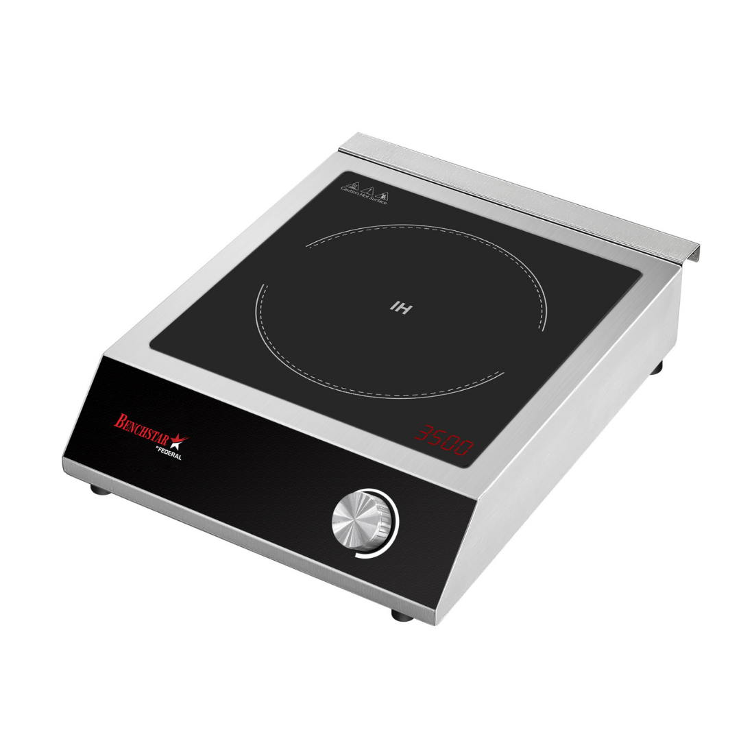 Benchstar Commercial Heat-resistant Ceramic Glass Hob Induction Plate EIC350M-1