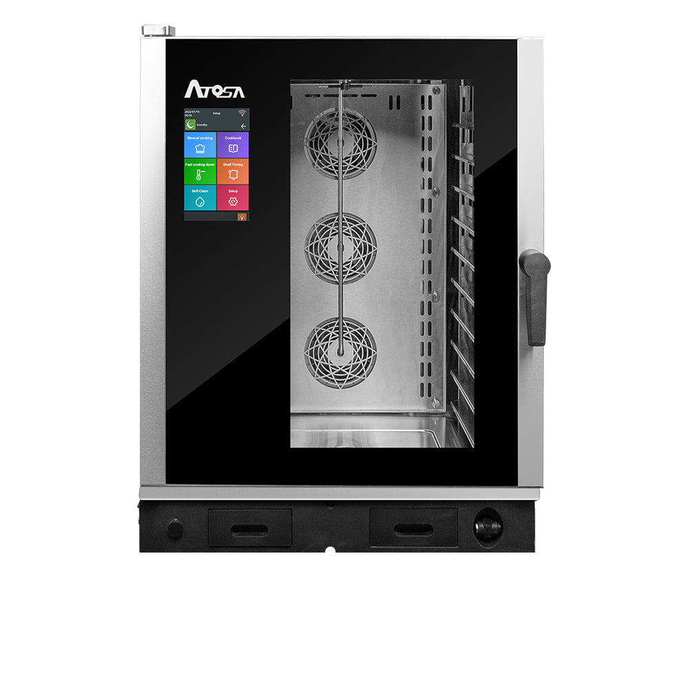 Atosa Atosa Electric Combi Oven for Gastronomy Use: 10 x GN 2/1 trays