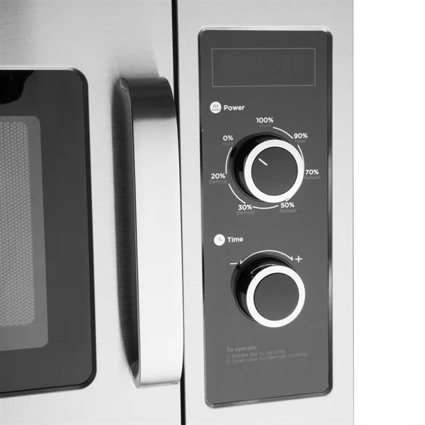 Apuro Manual Commercial Microwave 34L Capacity