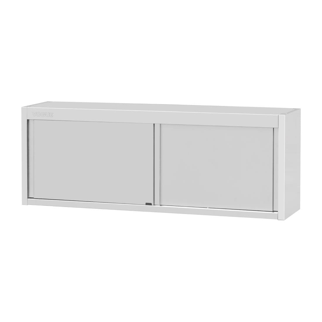 Vogue Wall Cupboard Stainless Steel - 650x1800x400mm FU583