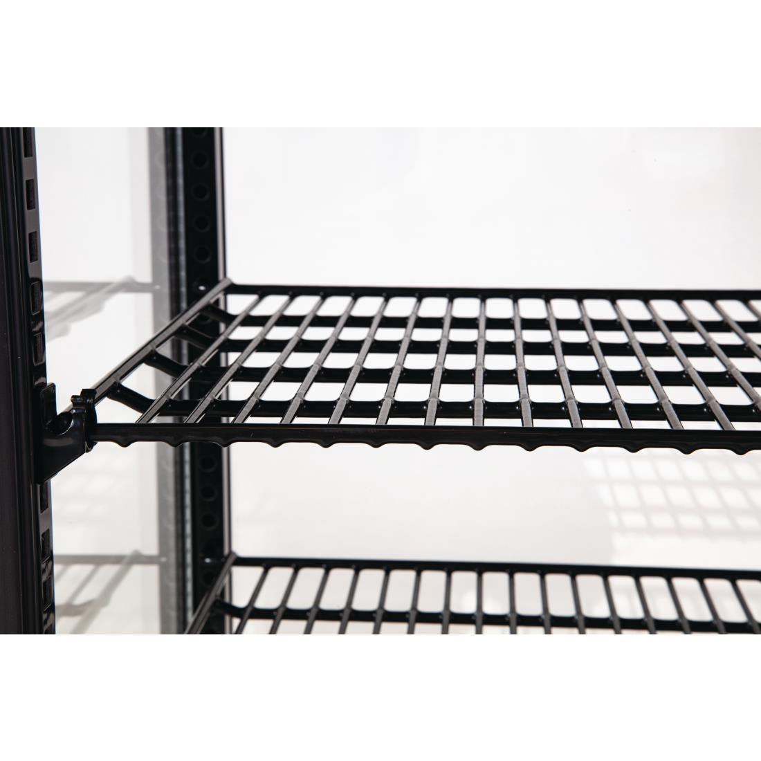 Polar C-Series Energy Efficient Display Fridge Black 68Ltr