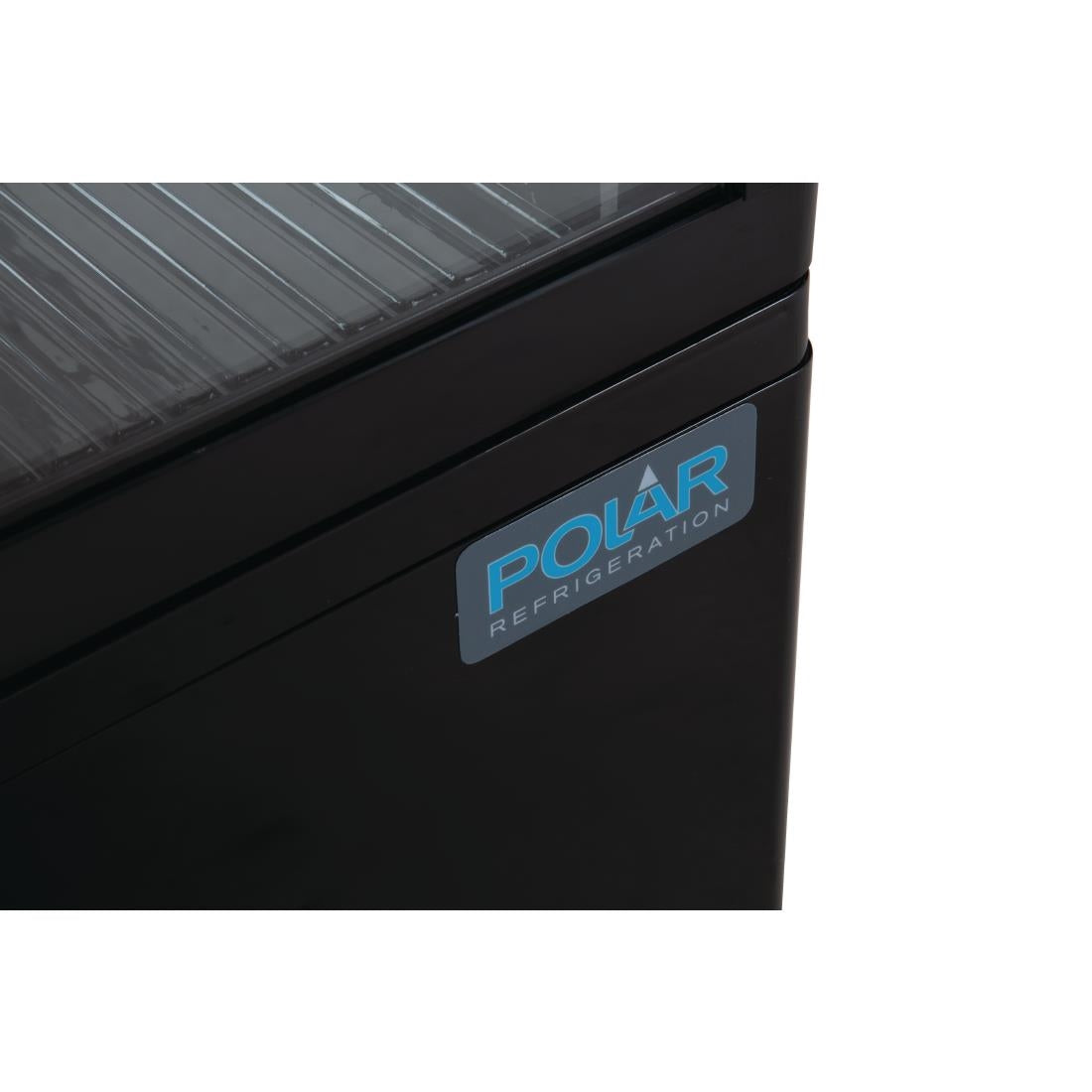 Polar C-Series Energy Efficient Display Fridge Black 68Ltr