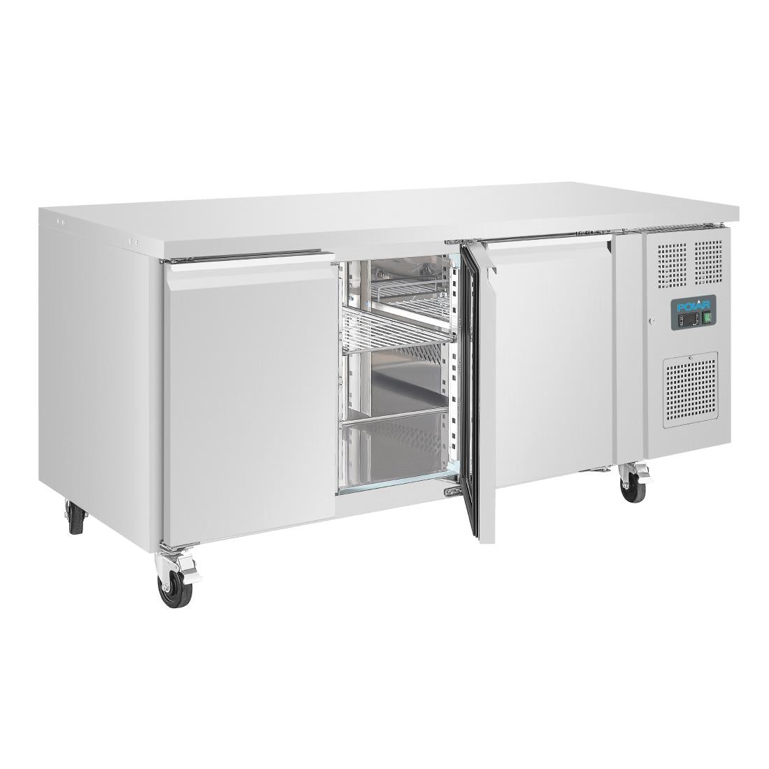 Polar U-Series Triple Door Counter Freezer 417Ltr
