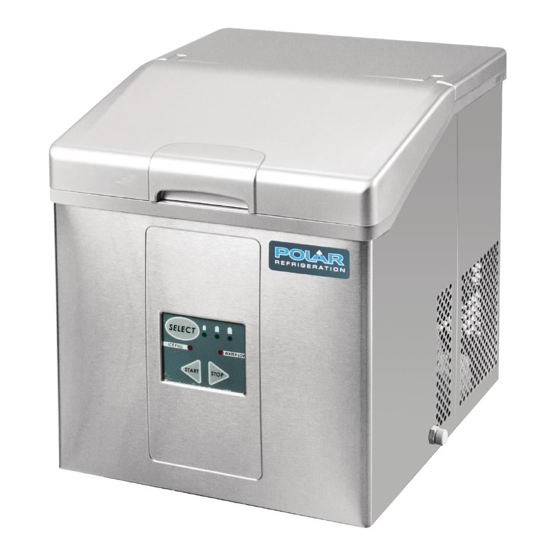 Polar C-Series Manual Fill Countertop Ice Machine – 15kg/24hr Output