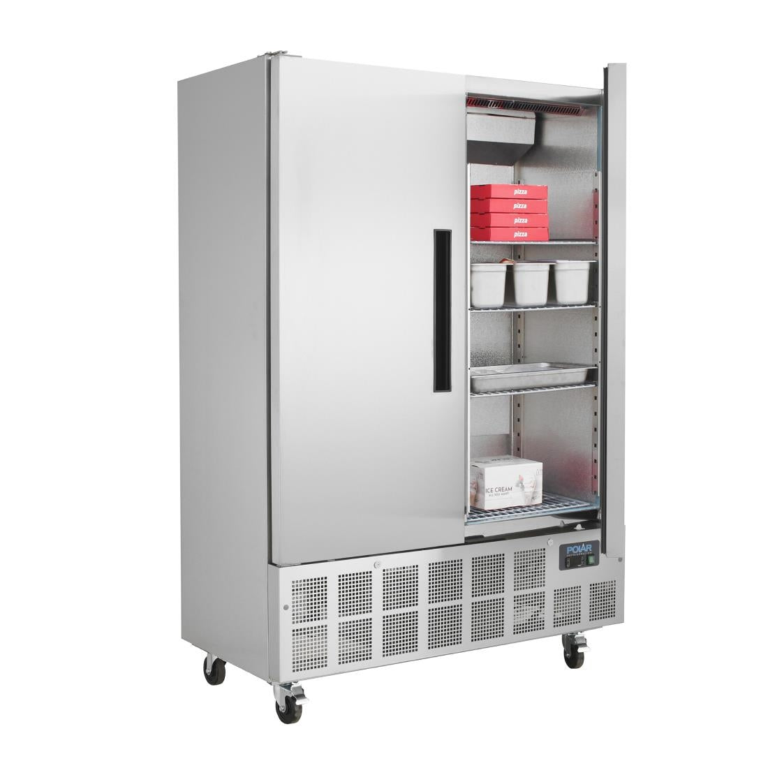 Polar G-Series Double Door Slimline Freezer 960Ltr GD880-A