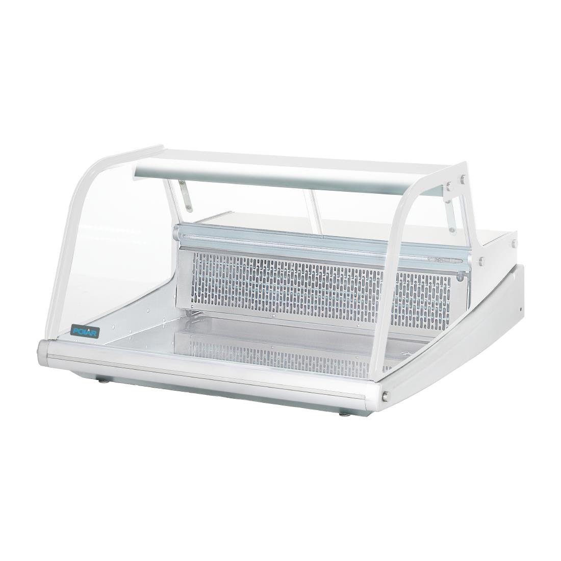 Polar Counter Top Serve Over Fish Display Unit White - 915mm GE960-A