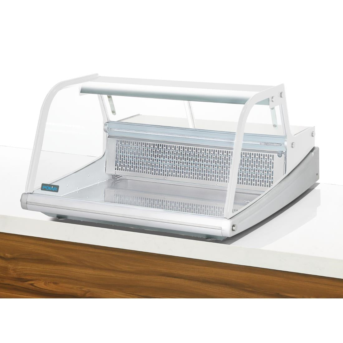 Polar Counter Top Serve Over Fish Display Unit White - 915mm GE960-A