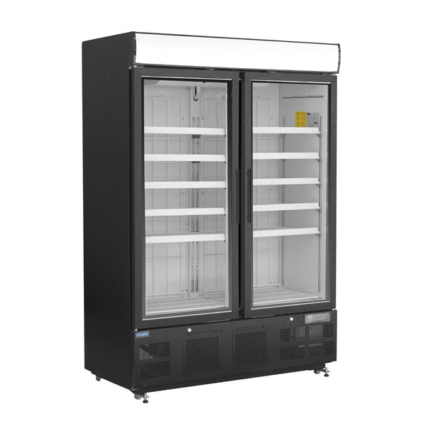 Polar G-Series Upright Display Freezer Black - 920Ltr GH429-A