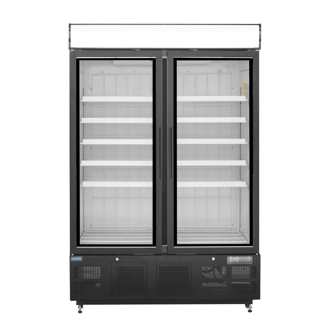 Polar G-Series Upright Display Freezer Black - 920Ltr GH429-A