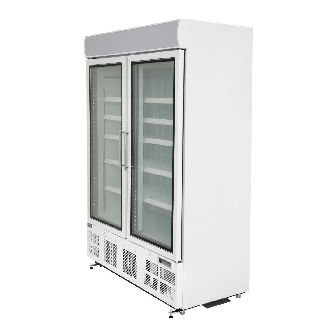 Polar G-Series Upright Display Freezer White - 920Ltr