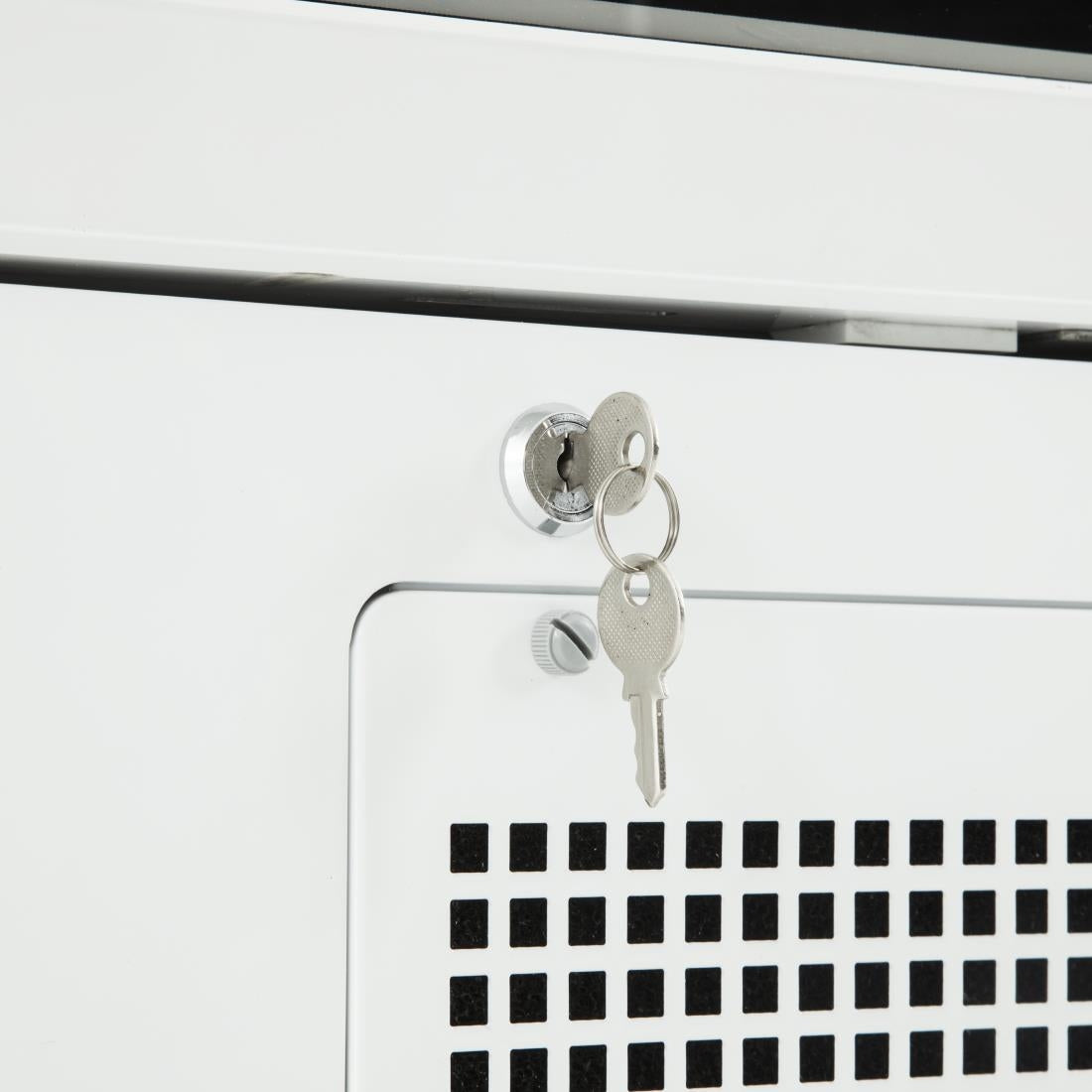 Polar G-Series Upright Display Freezer White - 920Ltr