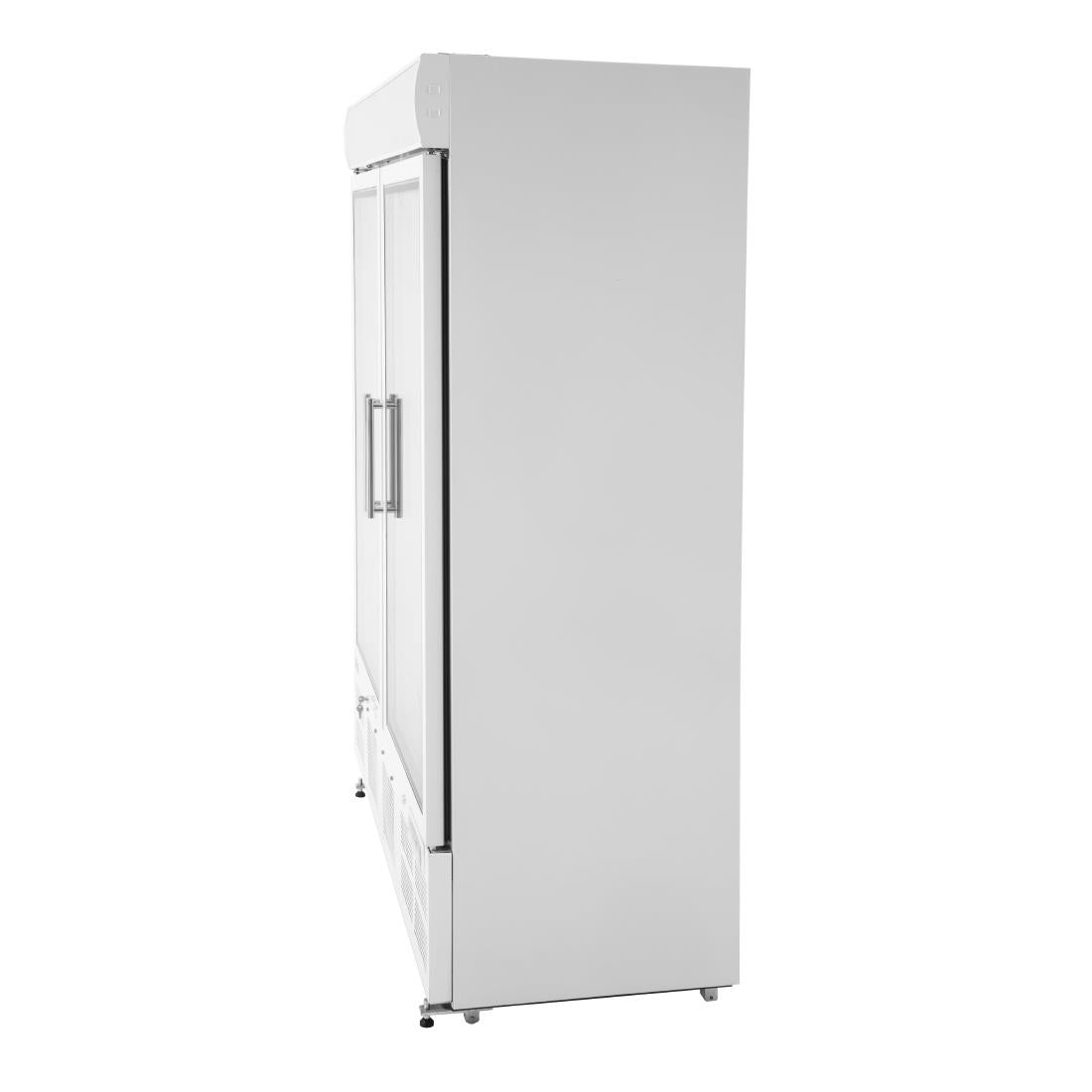 Polar G-Series Upright Display Freezer White - 920Ltr