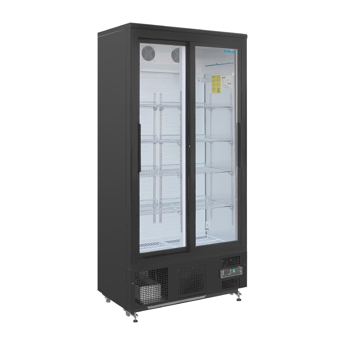 Polar G-Series Upright Back Bar Cooler with Sliding Doors 490Ltr GJ448-A