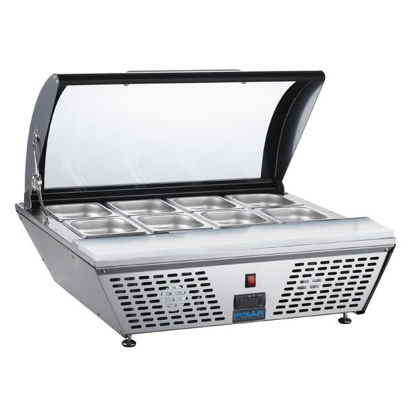 Polar G-Series Energy Efficient Countertop Prep Fridge - 4 x GN 1/3 GP293-A
