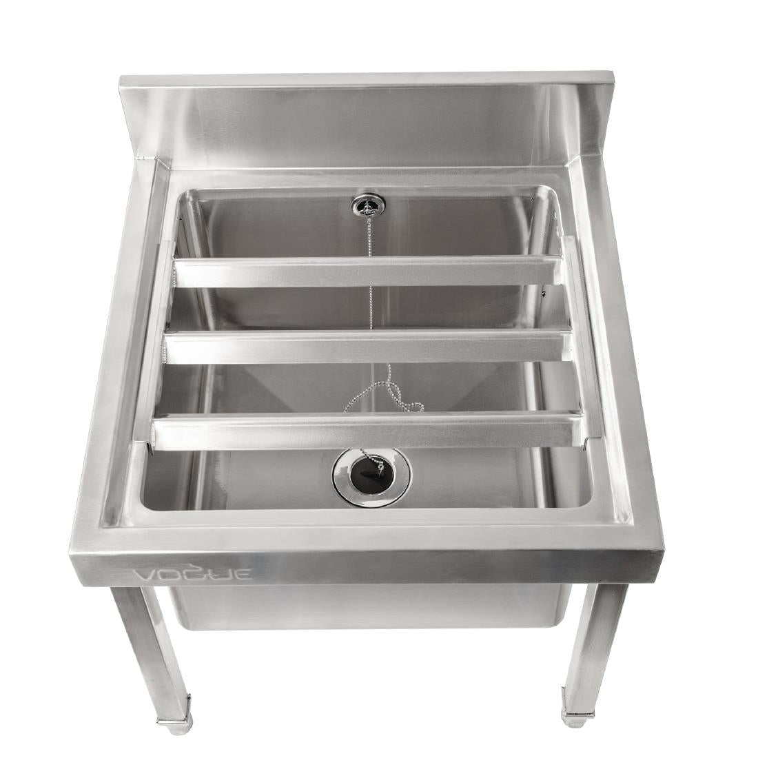Vogue St/St Mop Sink - 450x500x500mm GL281-A