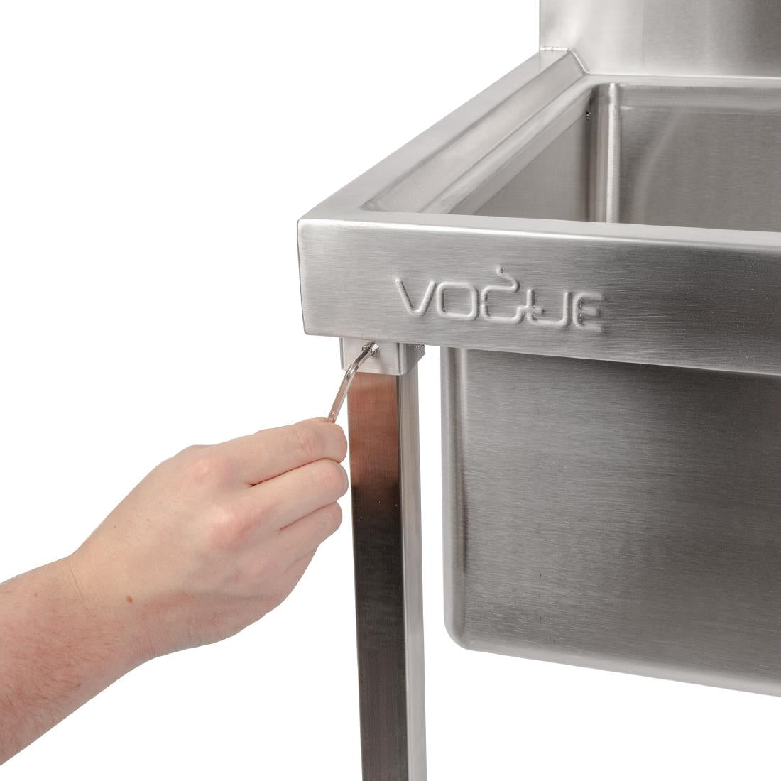 Vogue St/St Mop Sink - 450x500x500mm GL281-A