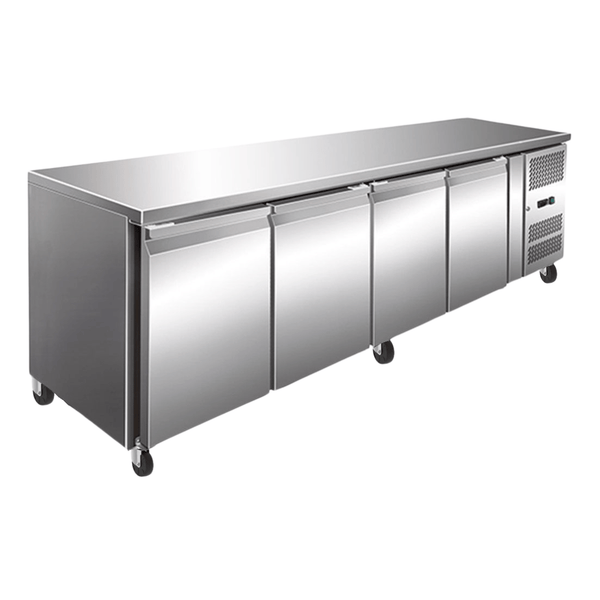 Thermaster GN4100TN TROPICALISED 4 Door Gastronorm Bench Fridge