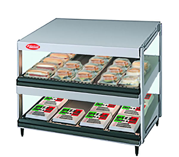 Hatco Glo-Ray® Merchandising Warmer – Slanted Two-Tier Model