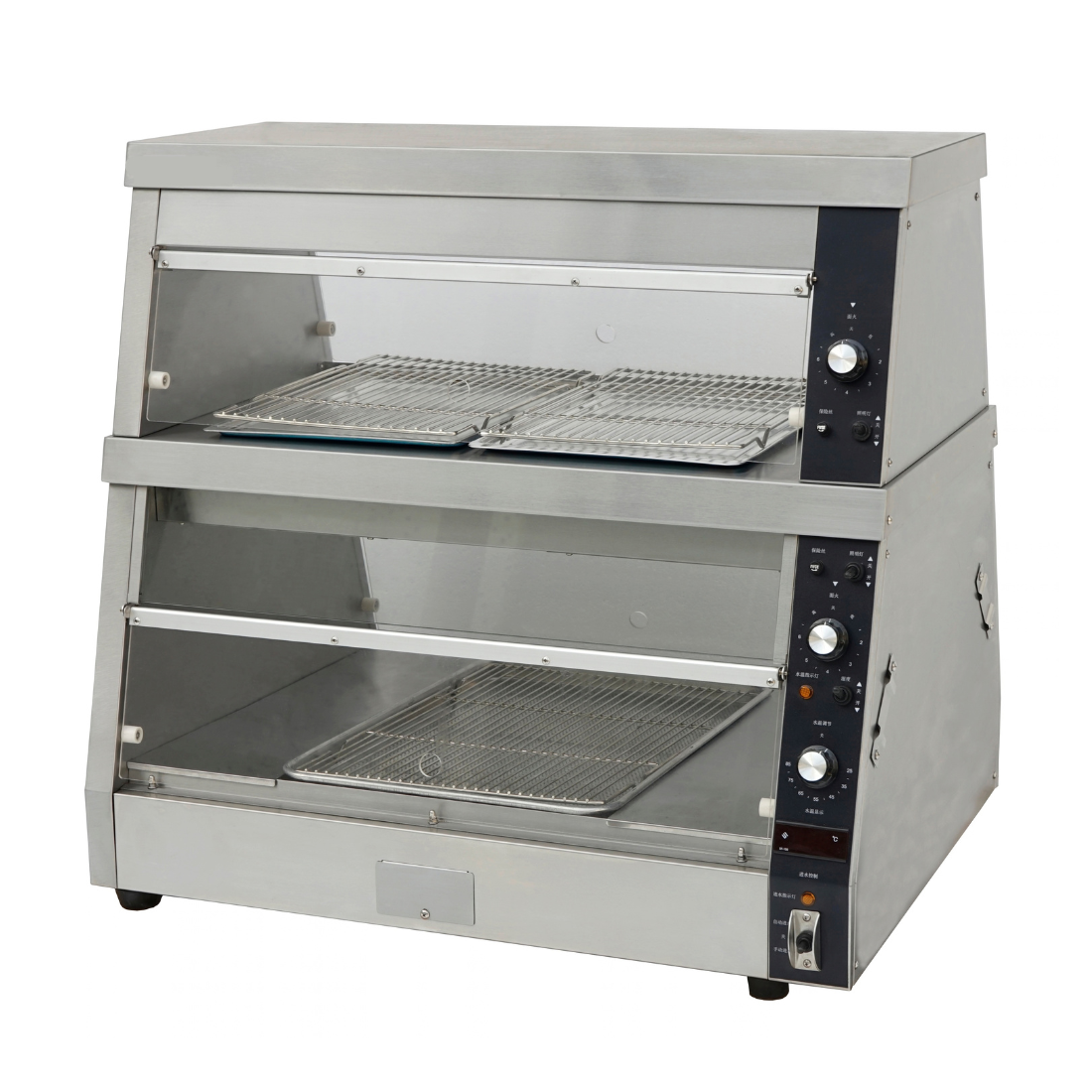 Benchstar 3 Pans Electric Heated Counter Warmer Dual Zone HCW-3 - Whisk Hospitality - HCW-3
