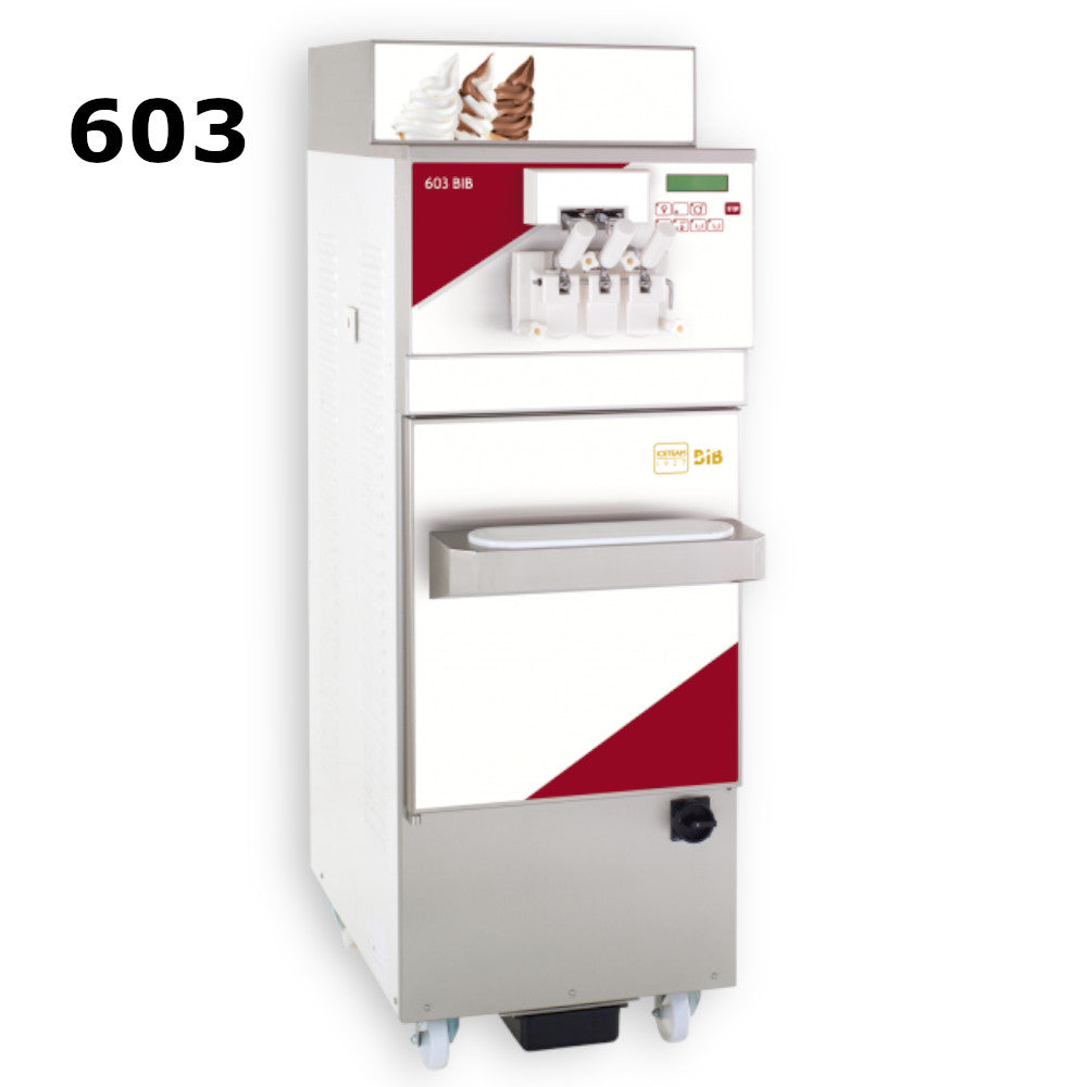 Iceteam 603 Inox Floor-Standing Soft Serve & Frozen Yogurt Machine