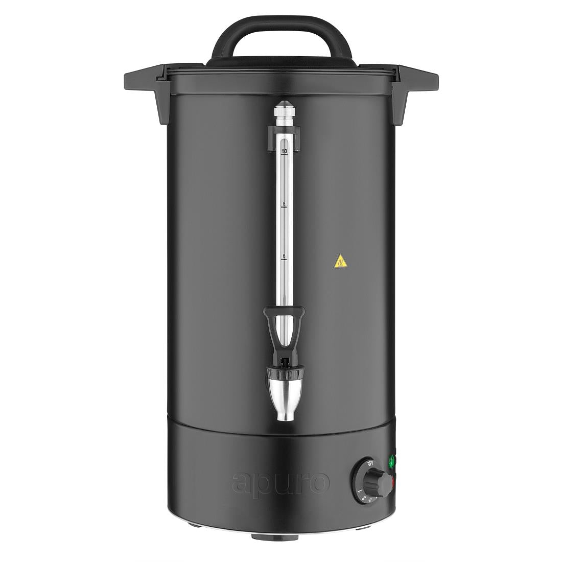 Apuro Water Boiler Matt Black - 10Ltr JA861-A