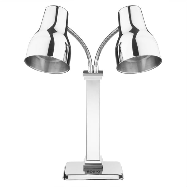 Apuro Carving Station Double Heating Lamp Stainless Steel - 500watt JA869-A