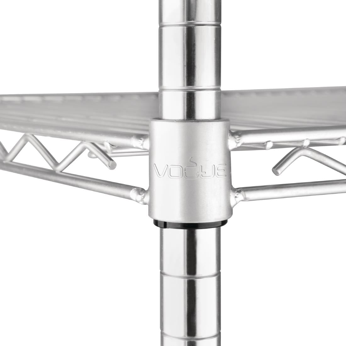 Vogue Flat Pack 4 Shelf Unit - 1830x1830x460mm L939