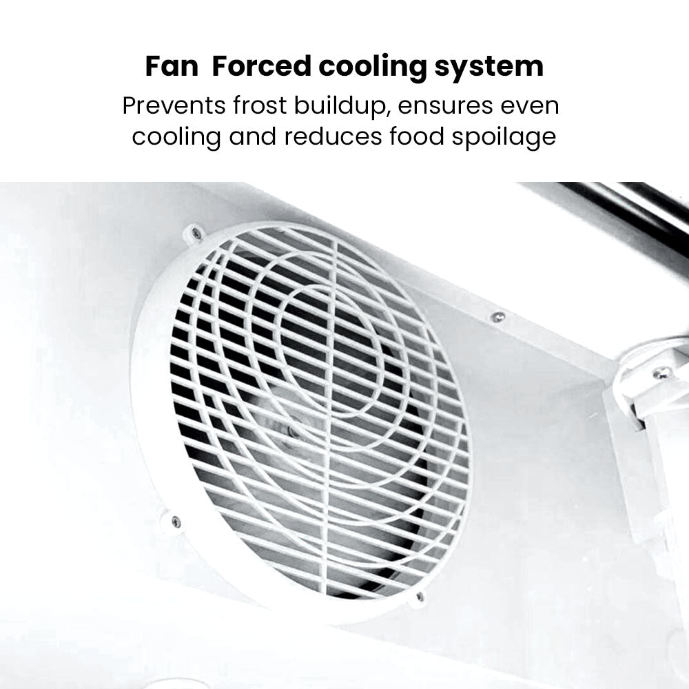 Thermaster Three Glass Door Colourbond Upright Drink Fridge LG-1203P