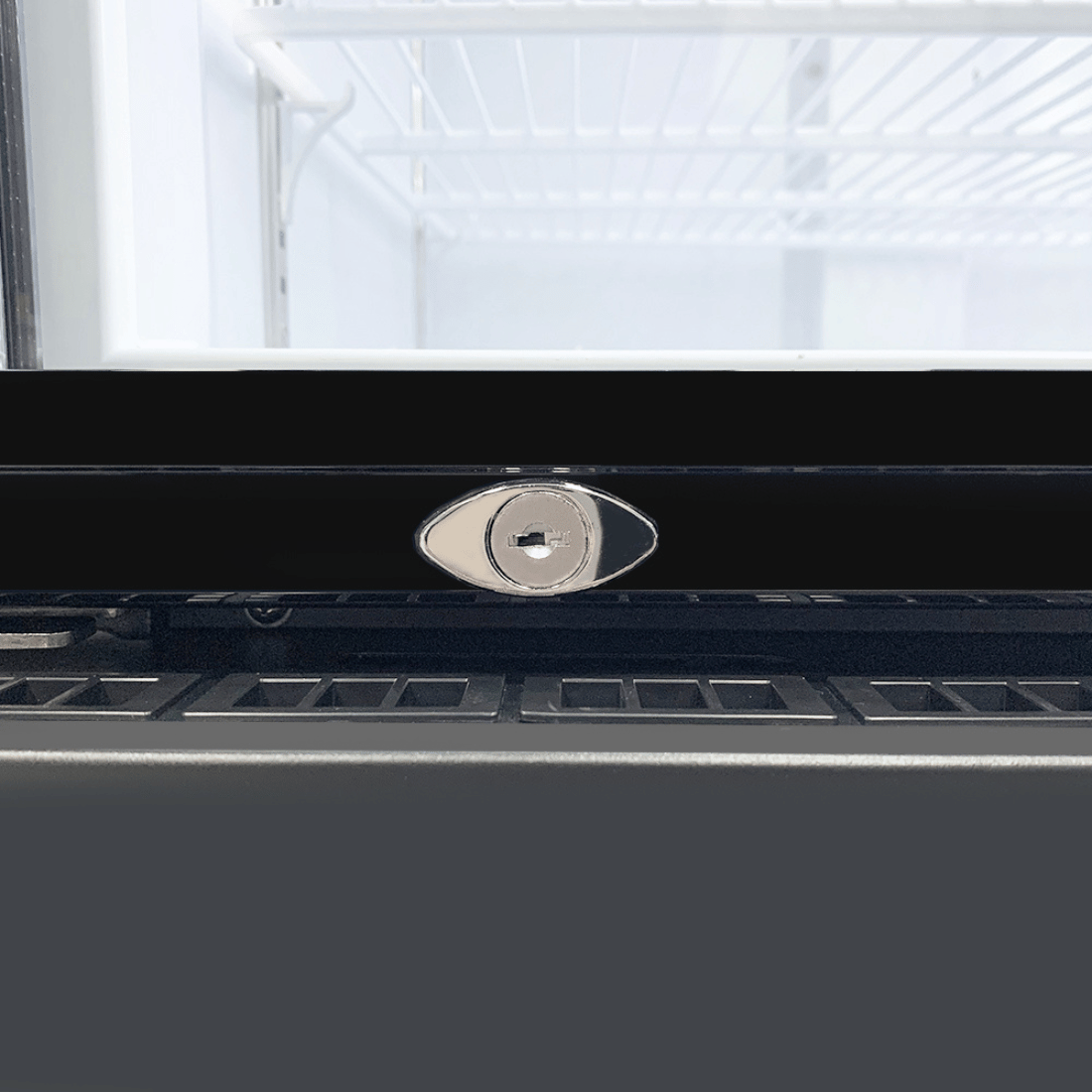 Thermaster Single Glass Door Colourbond Upright Drink Fridge - LG-370BP